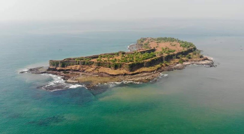Suvarnadurga Fort, India